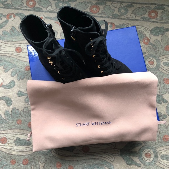 Stuart Weitzman Laine Combat Boot - Picture 11 of 13